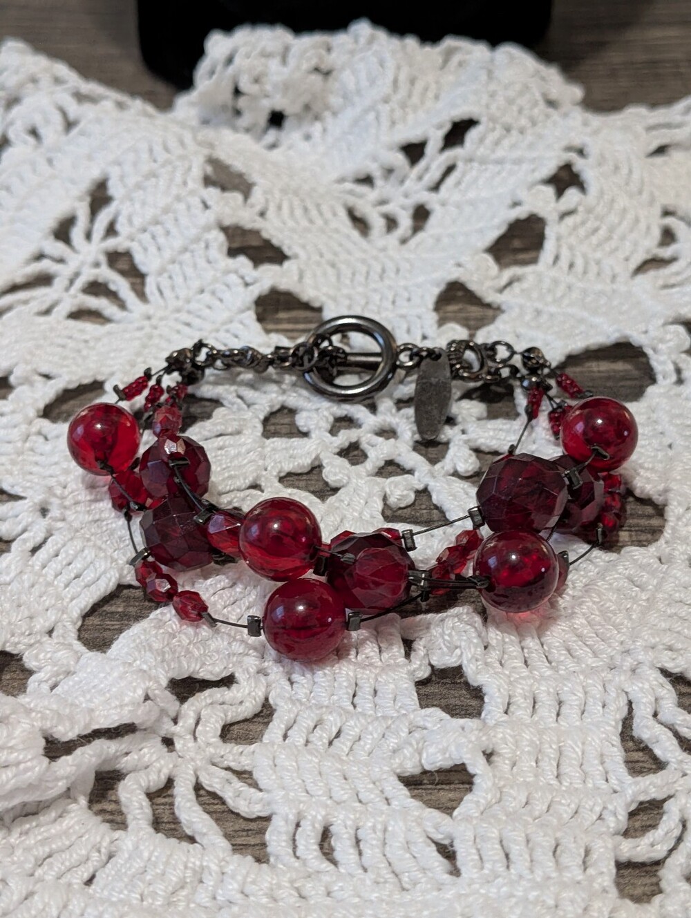 Red Bead Bracelet
